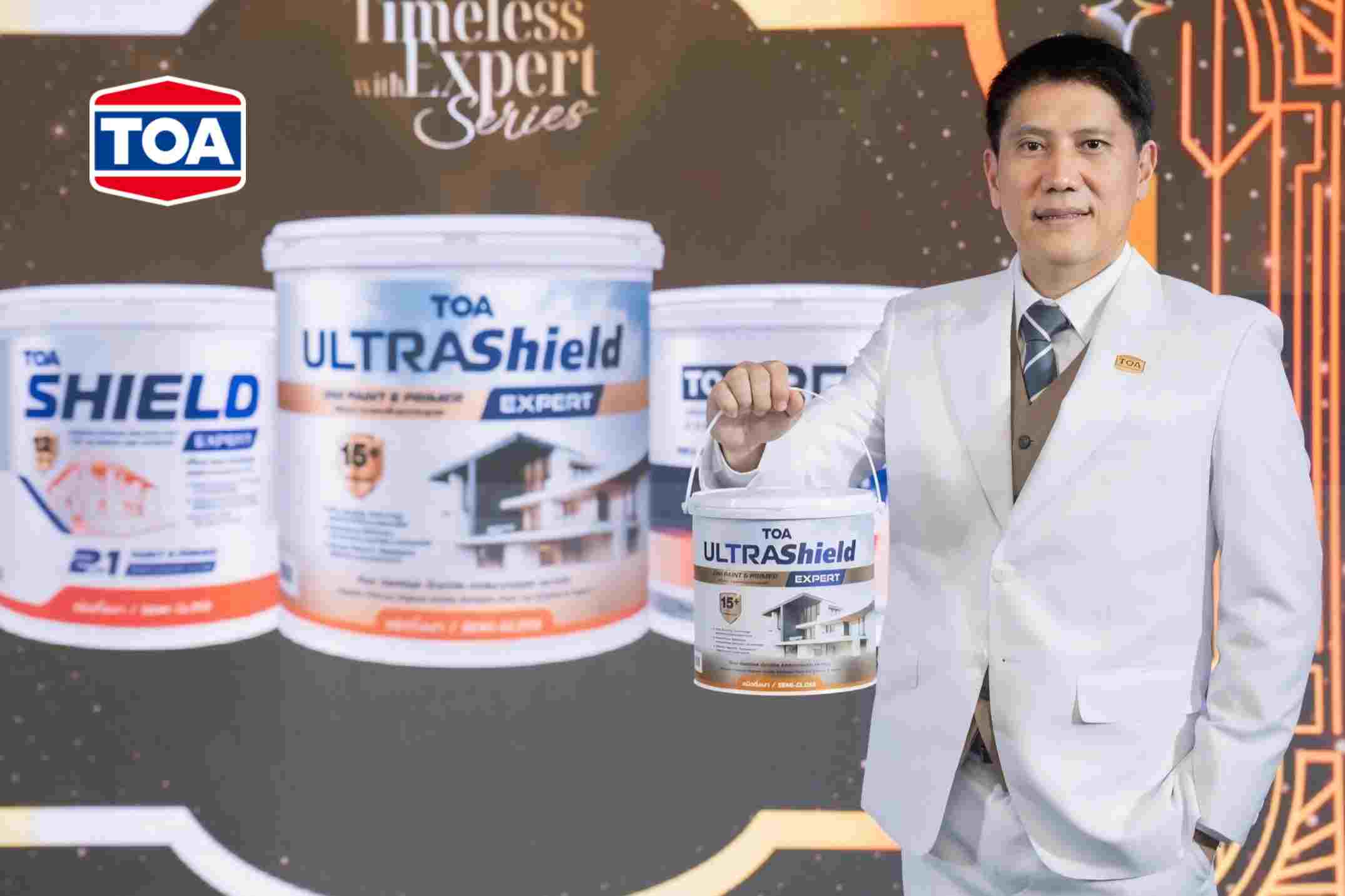 TOA เปิดตัวสีพร้อมใช้ 2in1 ‘TOA EXPERT SERIES’ ทนสูงสุด 15 ปี
